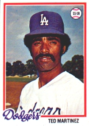 1978 Topps Baseball Cards      546     Ted Martinez